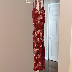 New with tags, Floral Jumpsuit